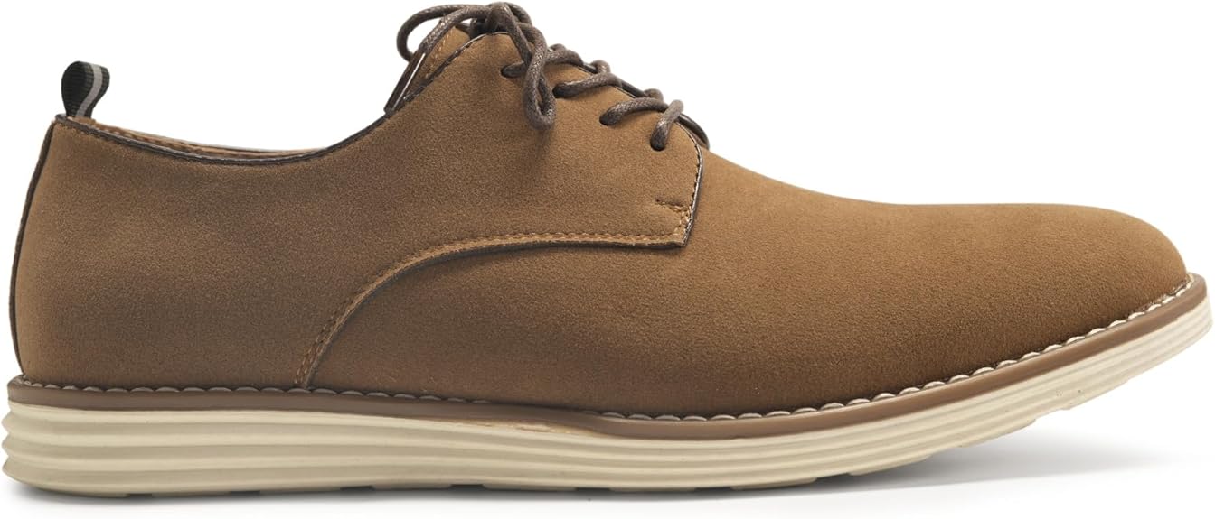 Men's Suede Lace-Up Casual Trainers