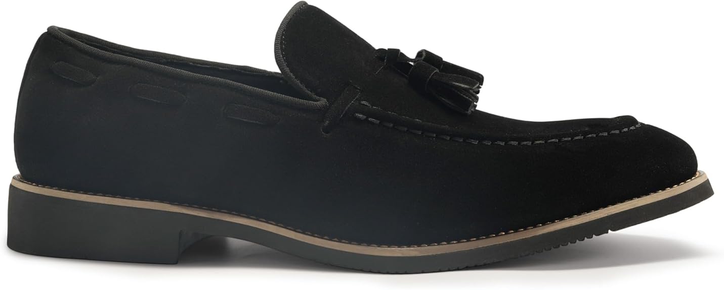 Men's Faux Leather Loafer Moccasin Shoes