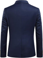 Men's Slim Fit One-Button Blazer