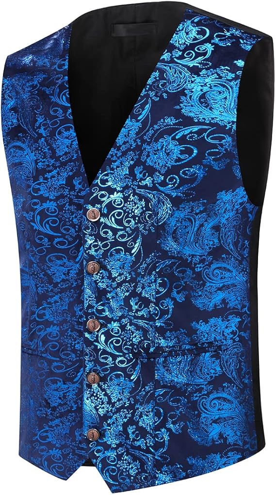 Men's Jacquard Suit Vest