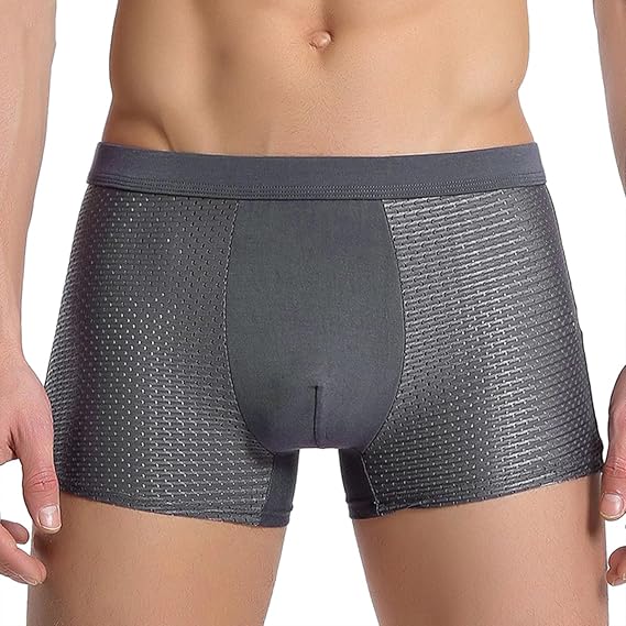 Men's Boxer Briefs 3-Pack with Fly Opening