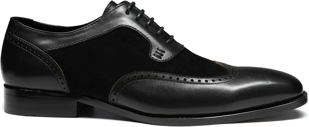 Men's Leather Lace-Up Oxford Shoes