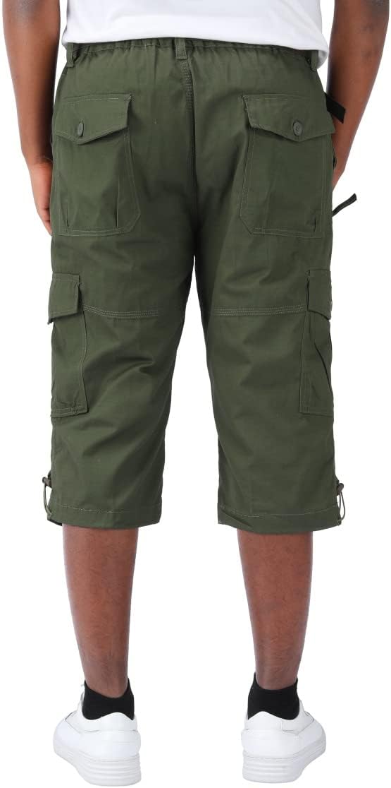Men's Cargo Shorts with Belt