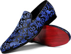 Men's Embroidered Loafer Shoes