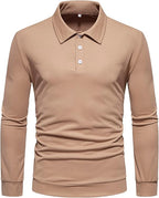 Men's Long Sleeve Polo Shirt