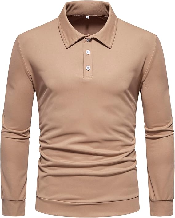 Men's Long Sleeve Polo Shirt