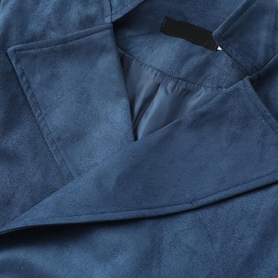 Men's Faux Leather Stand-Up Collar Vest