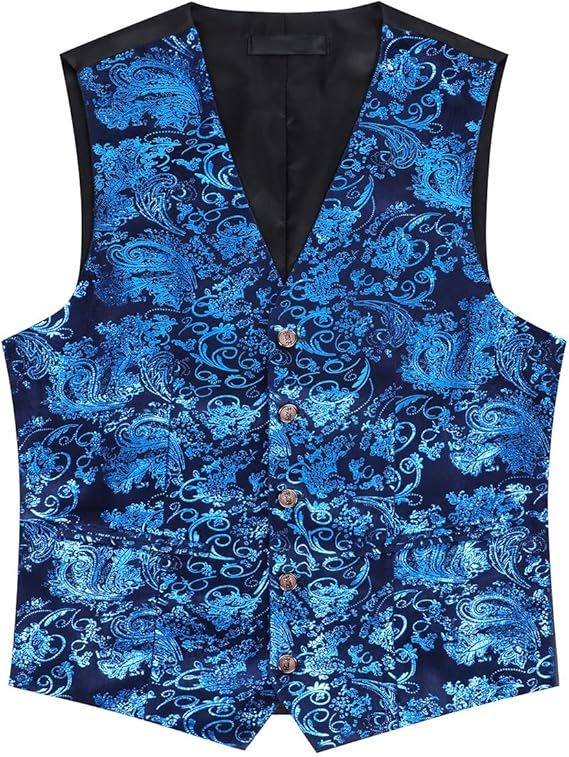 Men's Jacquard Suit Vest