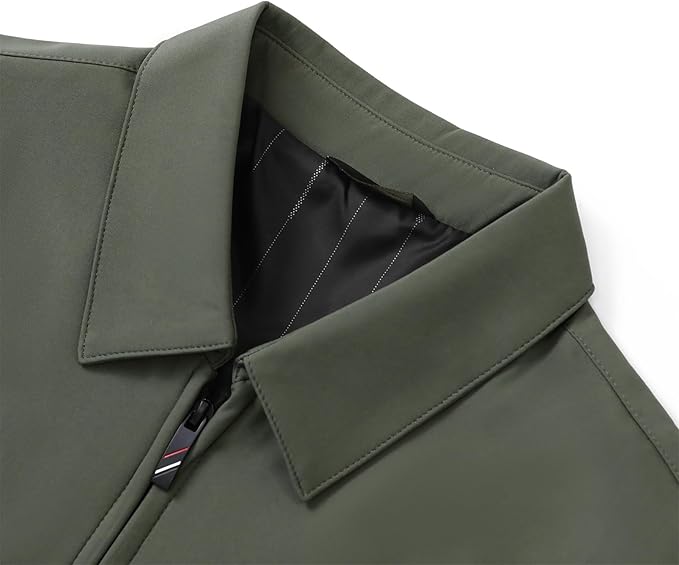Men's Lightweight Zip-Up Bomber Jacket