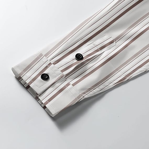 Men's Striped Long Sleeve Shirt