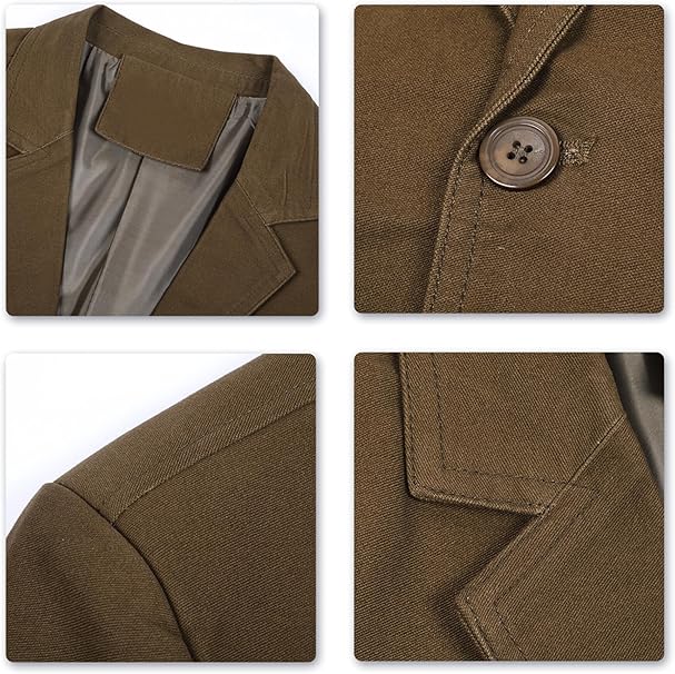 Men's Slim Fit Casual Blazer Jacket