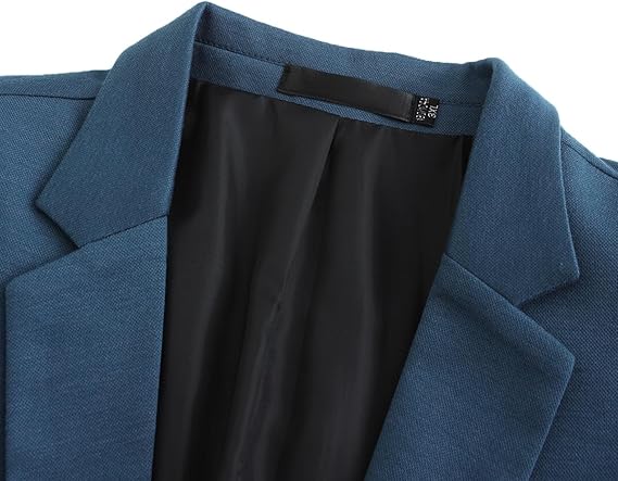 Men's Stretch Cotton Blazer – Slim Fit Sport Jacket