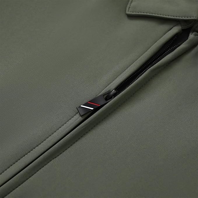 Men's Lightweight Zip-Up Bomber Jacket