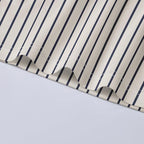 Men's Long Sleeve Striped Polo Shirt