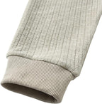 Men's Long Sleeve Quarter-Zip Polo Shirt