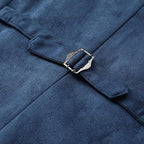 Men's Faux Leather Stand-Up Collar Vest