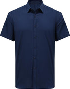 Men's Short Sleeve Button-Down Shirt