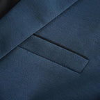 Men's Stretch Cotton Blazer – Slim Fit Sport Jacket