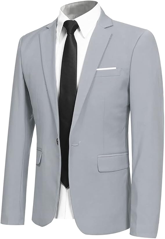 Men's Slim Fit Blazer Suit Jacket