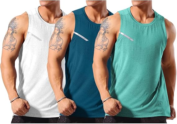 Men's Sleeveless Sports Tank Top