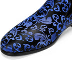 Men's Embroidered Loafer Shoes