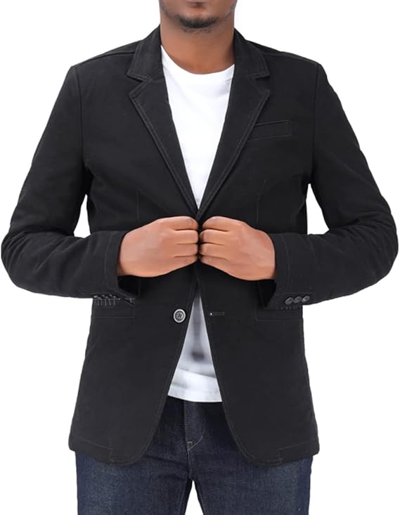Men's Slim Fit Casual Blazer Jacket