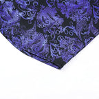Men's Jacquard Long Sleeve Shirt - Paisley Pattern