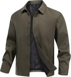 Men's Lightweight Button Placket Jacket