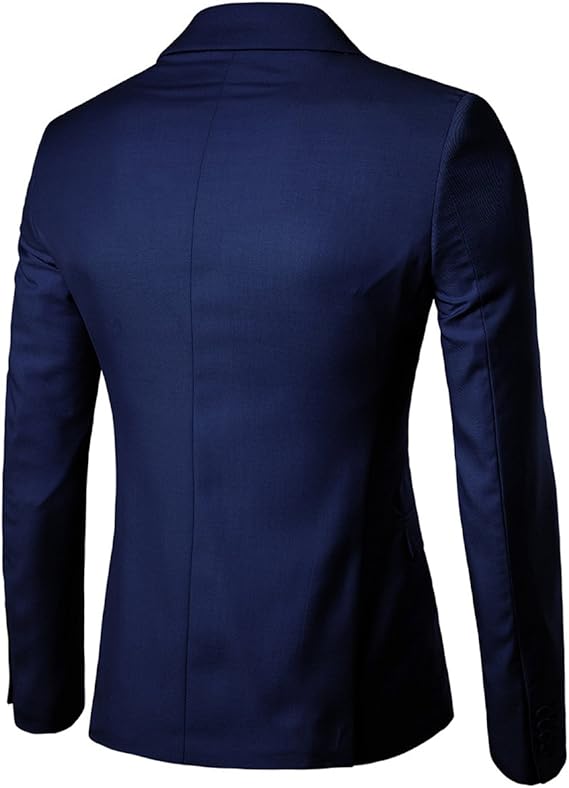 Men's Slim Fit One-Button Suit Jacket