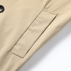 Men's Double Breasted Trench Coat