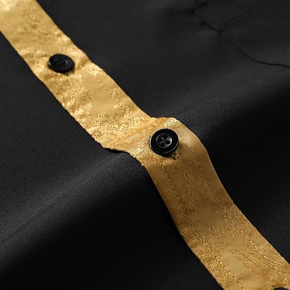 Men's Long Sleeve Contrast Shirt