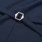 Men's Double Breasted Suit Vest with Scoop Neck