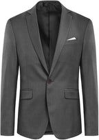 Men's Slim Fit One-Button Blazer