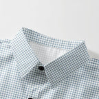 Men's Long Sleeve Casual Shirt – Plaid & Stripe Patterns