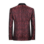Men's Slim Fit Jacquard Blazer