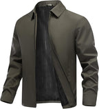 Men's Lightweight Zip-Up Bomber Jacket