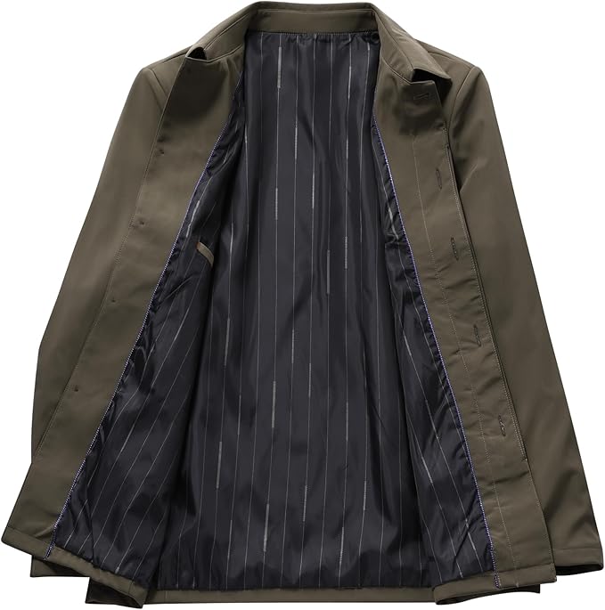 Men's Lightweight Button Placket Jacket