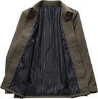 Men's Lightweight Button Placket Jacket