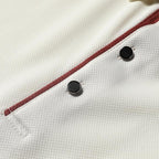 Men's Long Sleeve Polo Shirt with Contrast Collar