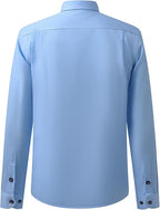 Men's Long Sleeve Cotton Denim Shirt
