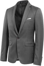 Men's Slim Fit One-Button Blazer