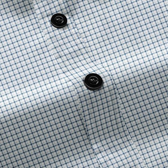 Men's Long Sleeve Casual Shirt – Plaid & Stripe Patterns