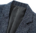 Allthemen Men's Jacket Sporty Cotton Blazer Slim Fit Modern Jacket Casual Suit Jacket for Men