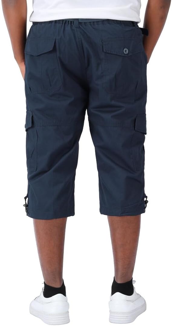Men's Cargo Shorts with Belt