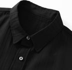Men's Short Sleeve Stretch Shirt with Chest Pocket