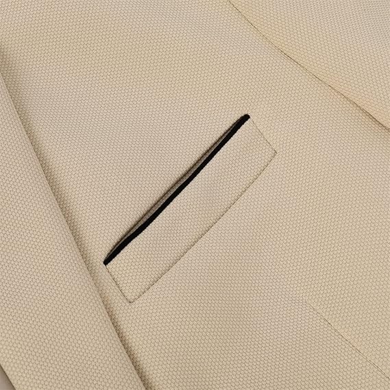 Men's Stretch Blazer Slim Fit Suit Jacket