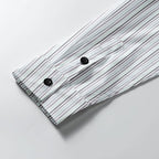 Men's Striped Long Sleeve Shirt