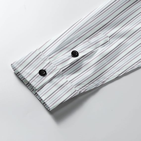 Men's Striped Long Sleeve Shirt