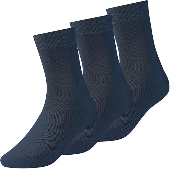 Men's Cotton Crew Socks (3 or 5 Pairs)