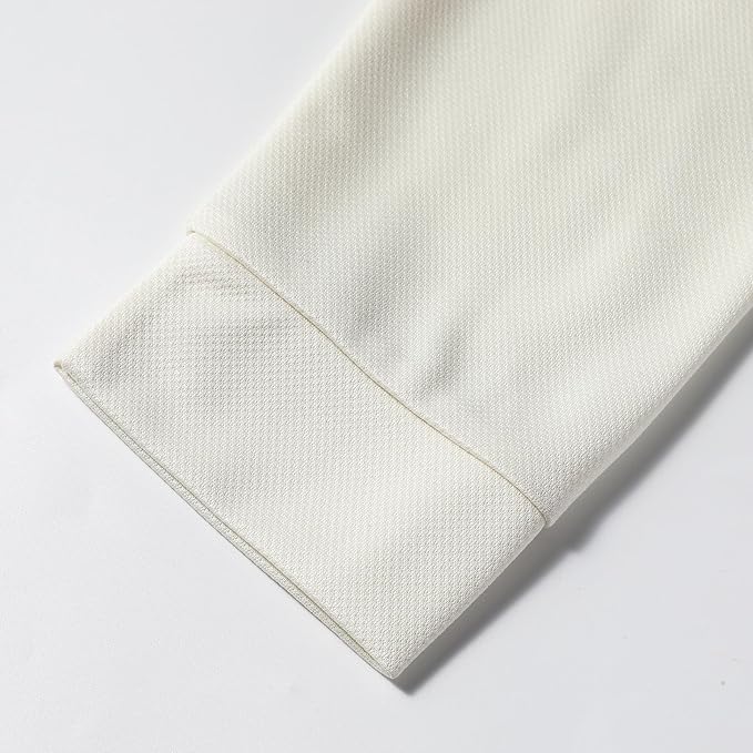 Men's Long Sleeve Polo Shirt with Contrast Collar